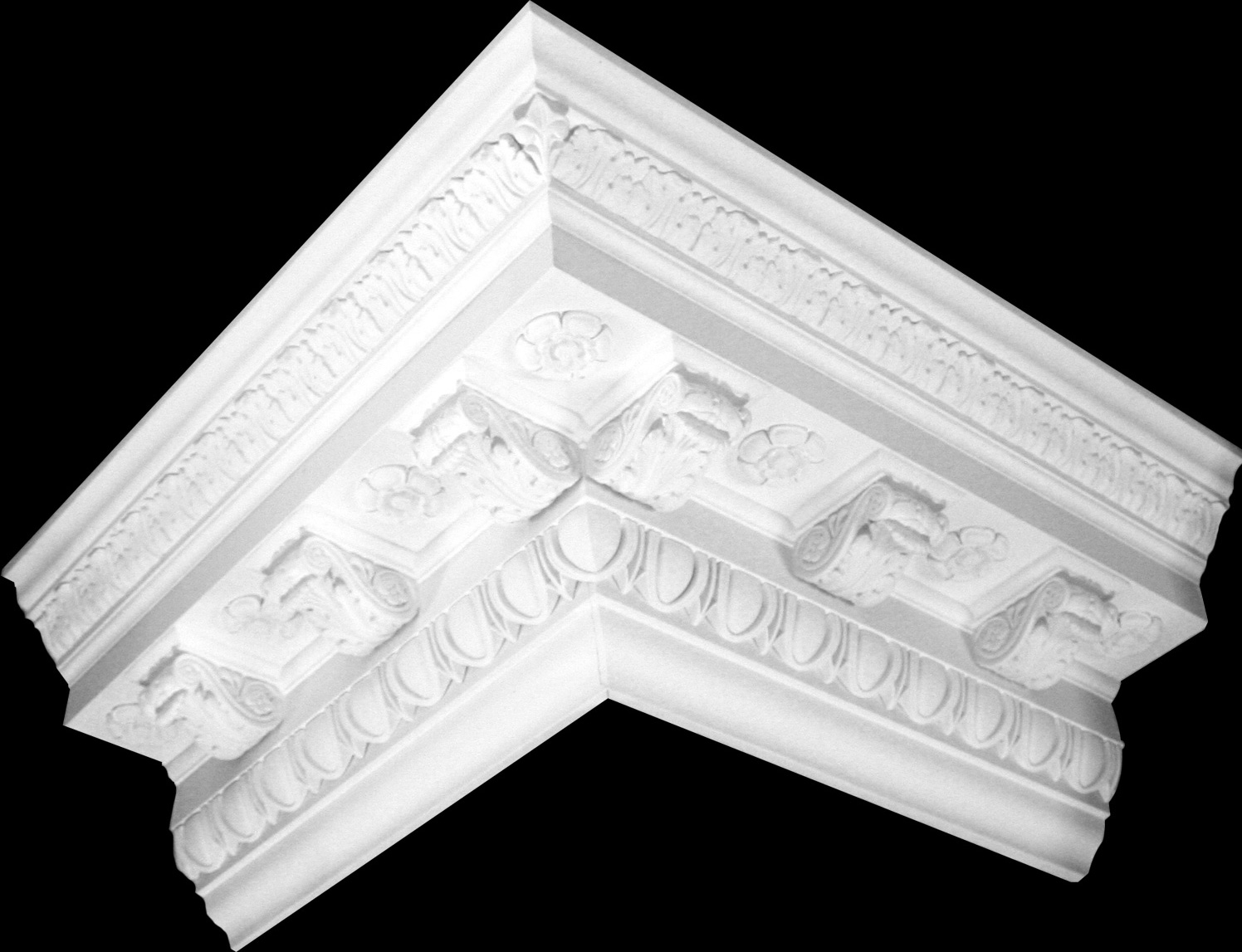 Reference: 199 - Style: Decorative<br />Girth Ceiling (mm): 260<br />Girth Wall (mm): 285