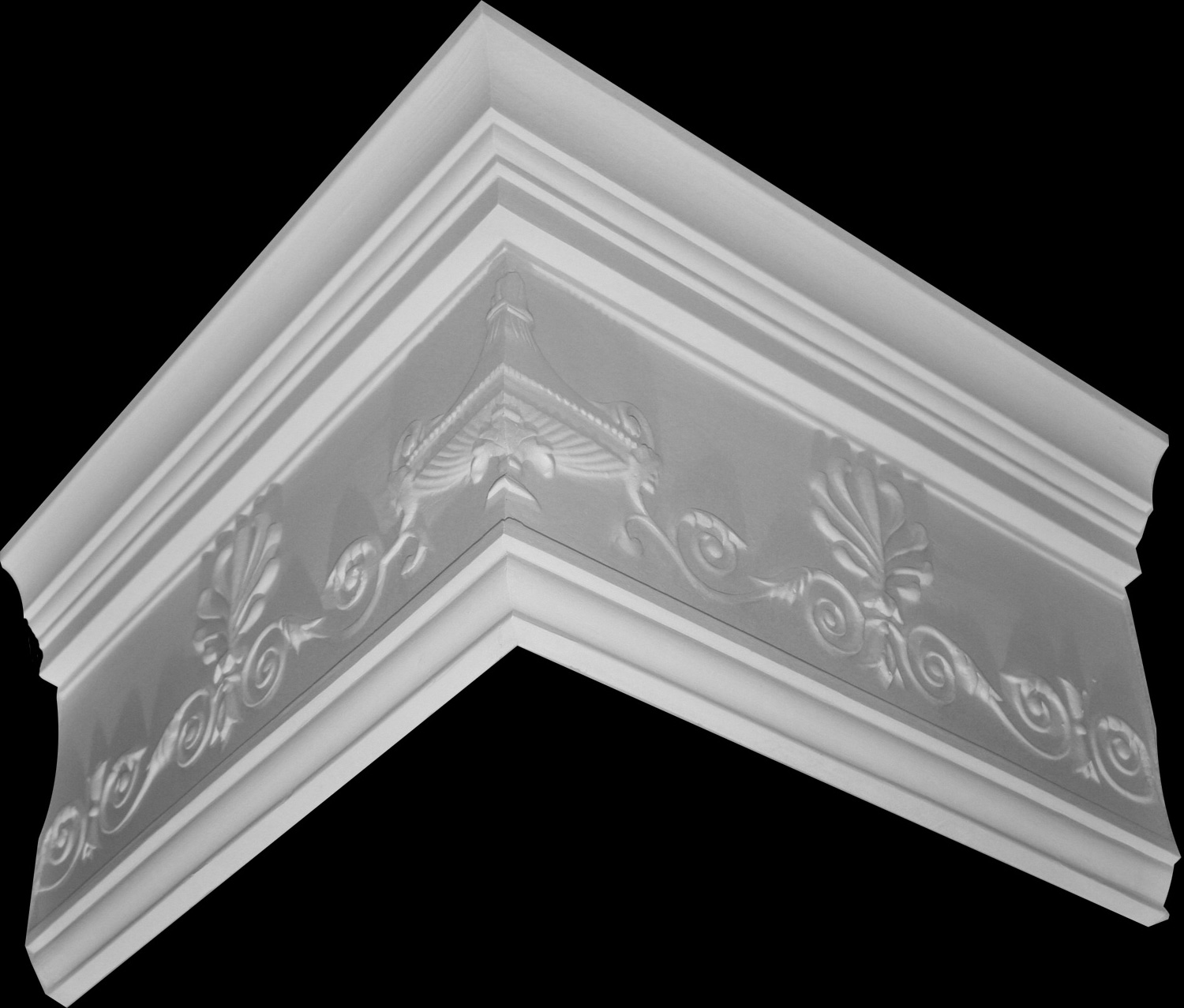 Reference: 203 - Style: Decorative<br />Girth Ceiling (mm): 100<br />Girth Wall (mm): 340